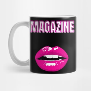 magazine red lips Mug